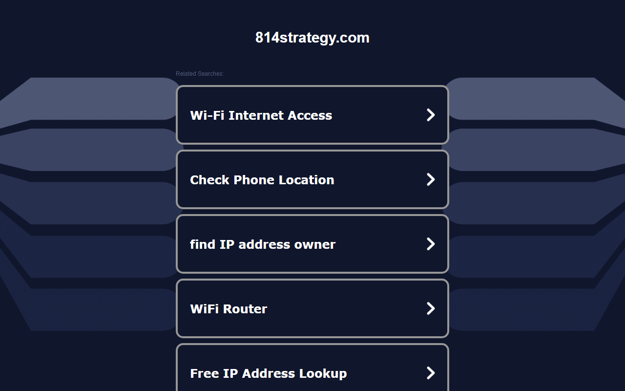 814strategy.com screenshot
