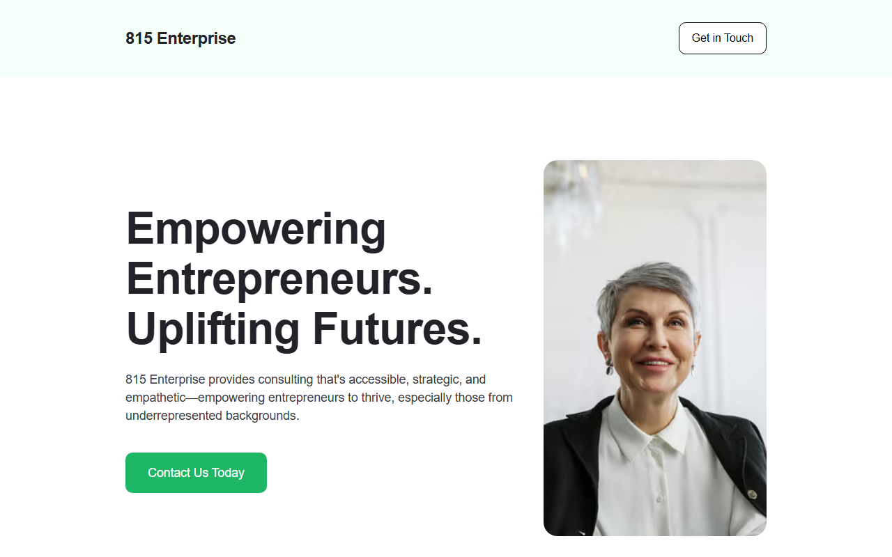 815enterprise.com screenshot