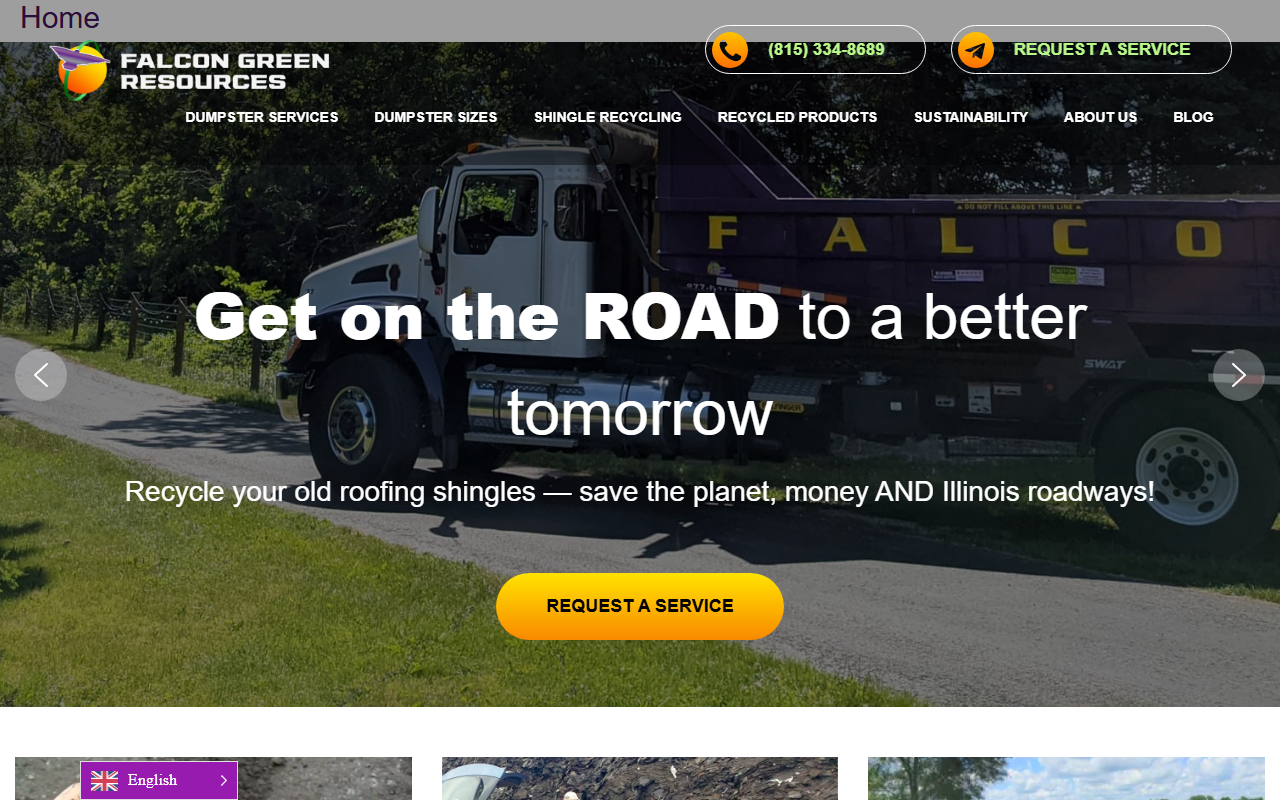 815garbage.com screenshot