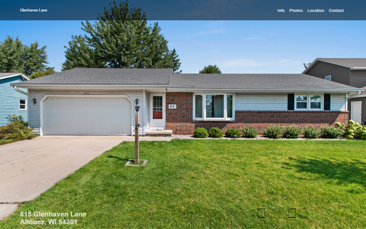 815glenhaven.com screenshot