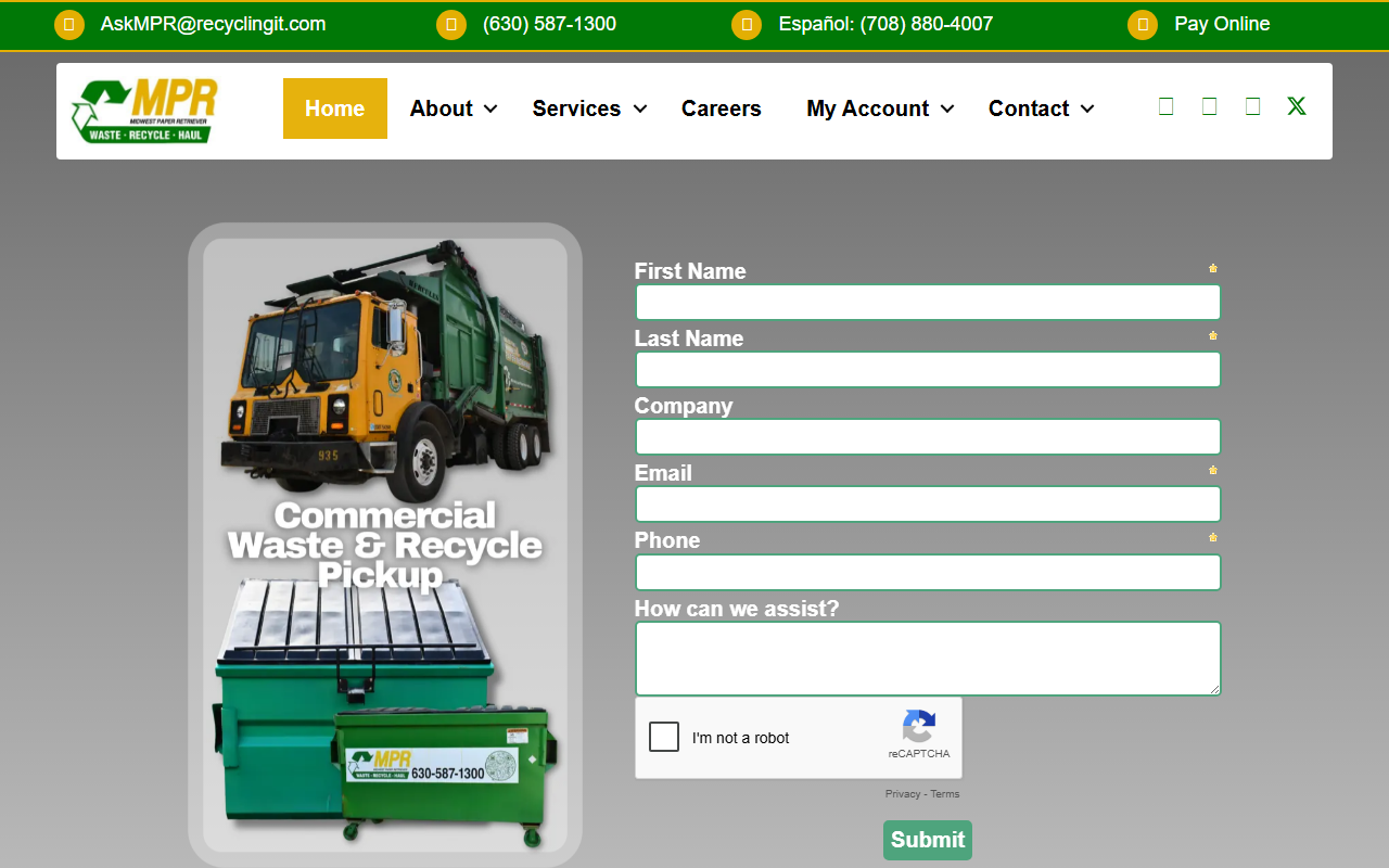 815recycle.com screenshot