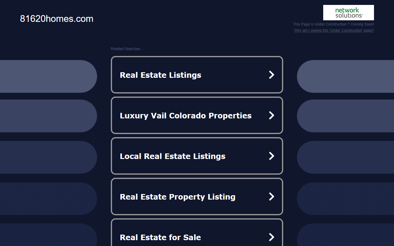81620homes.com screenshot