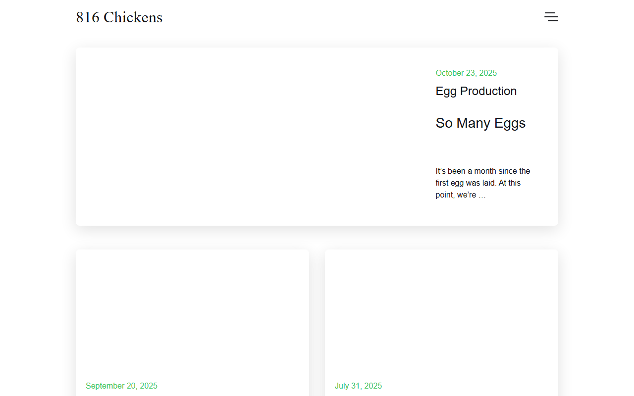 816chickens.com screenshot