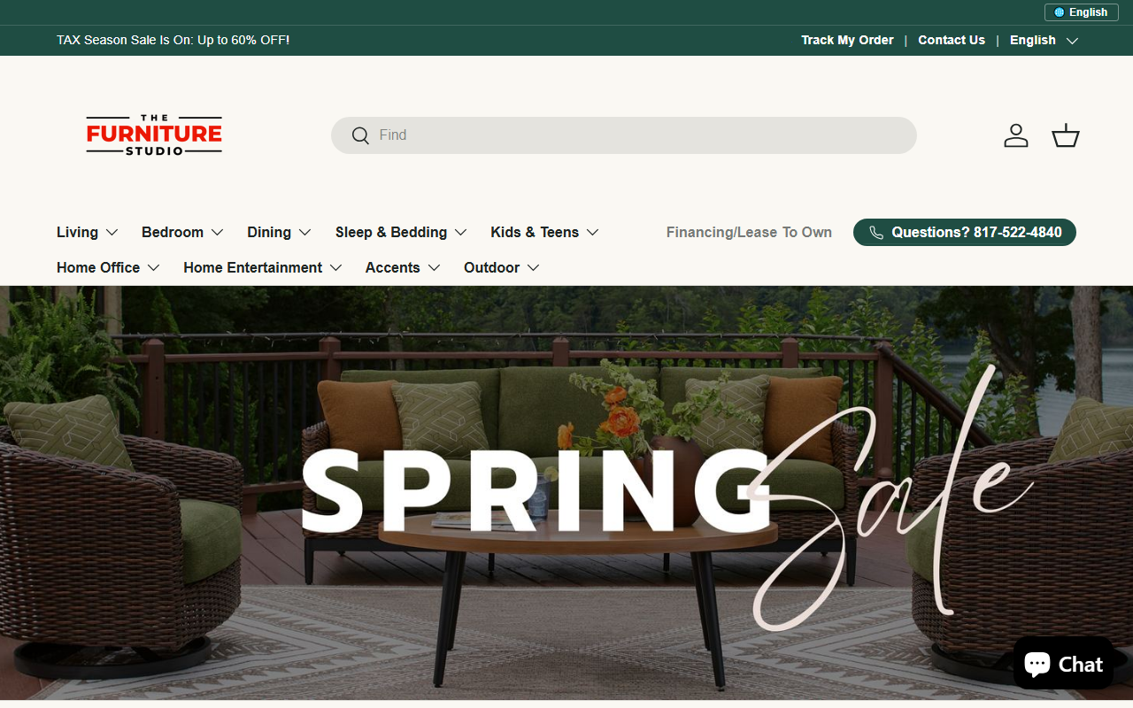 817furniture.com screenshot