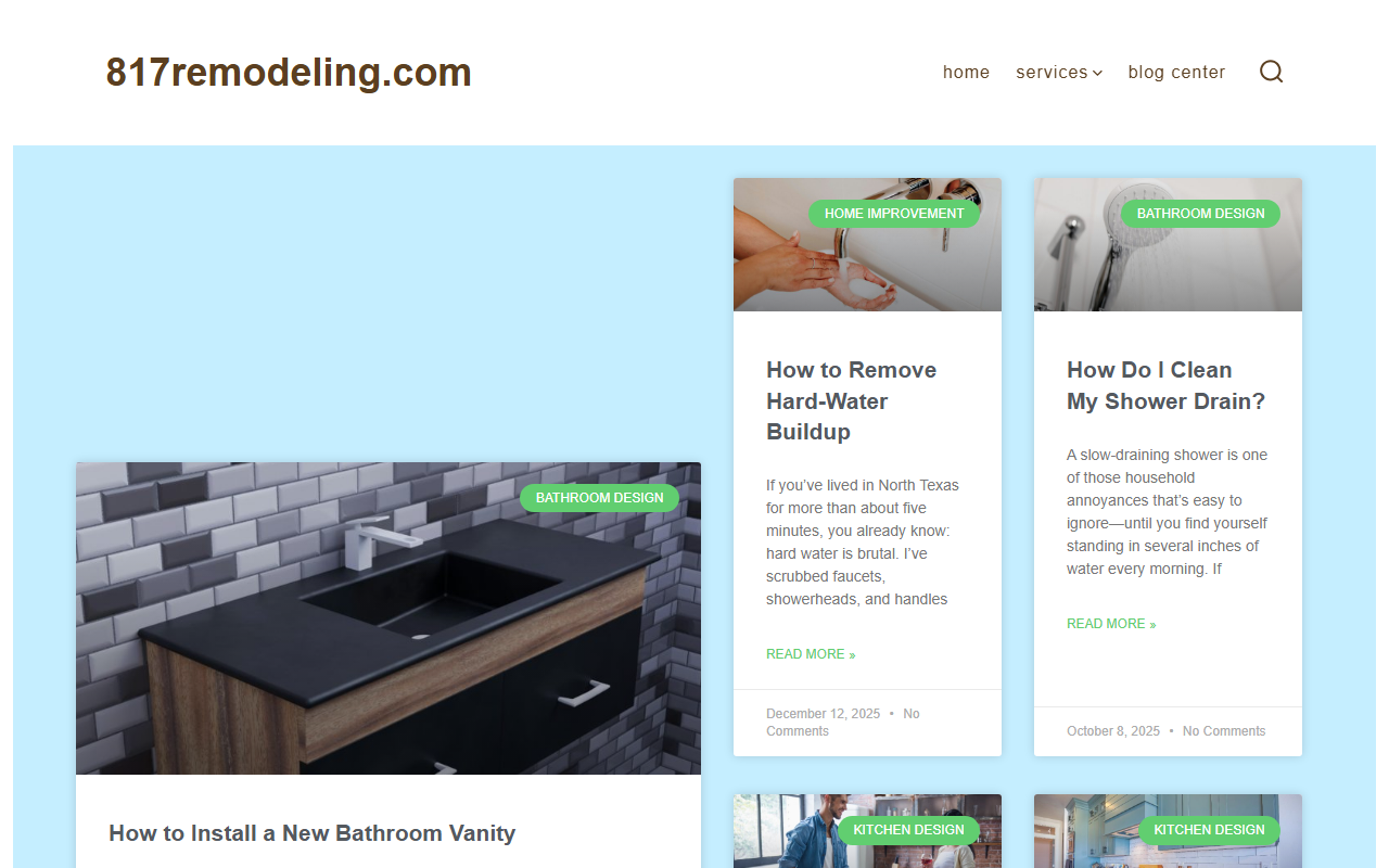 817remodeling.com screenshot