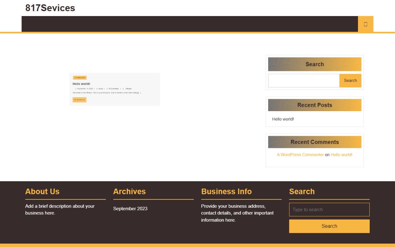 817services.com screenshot