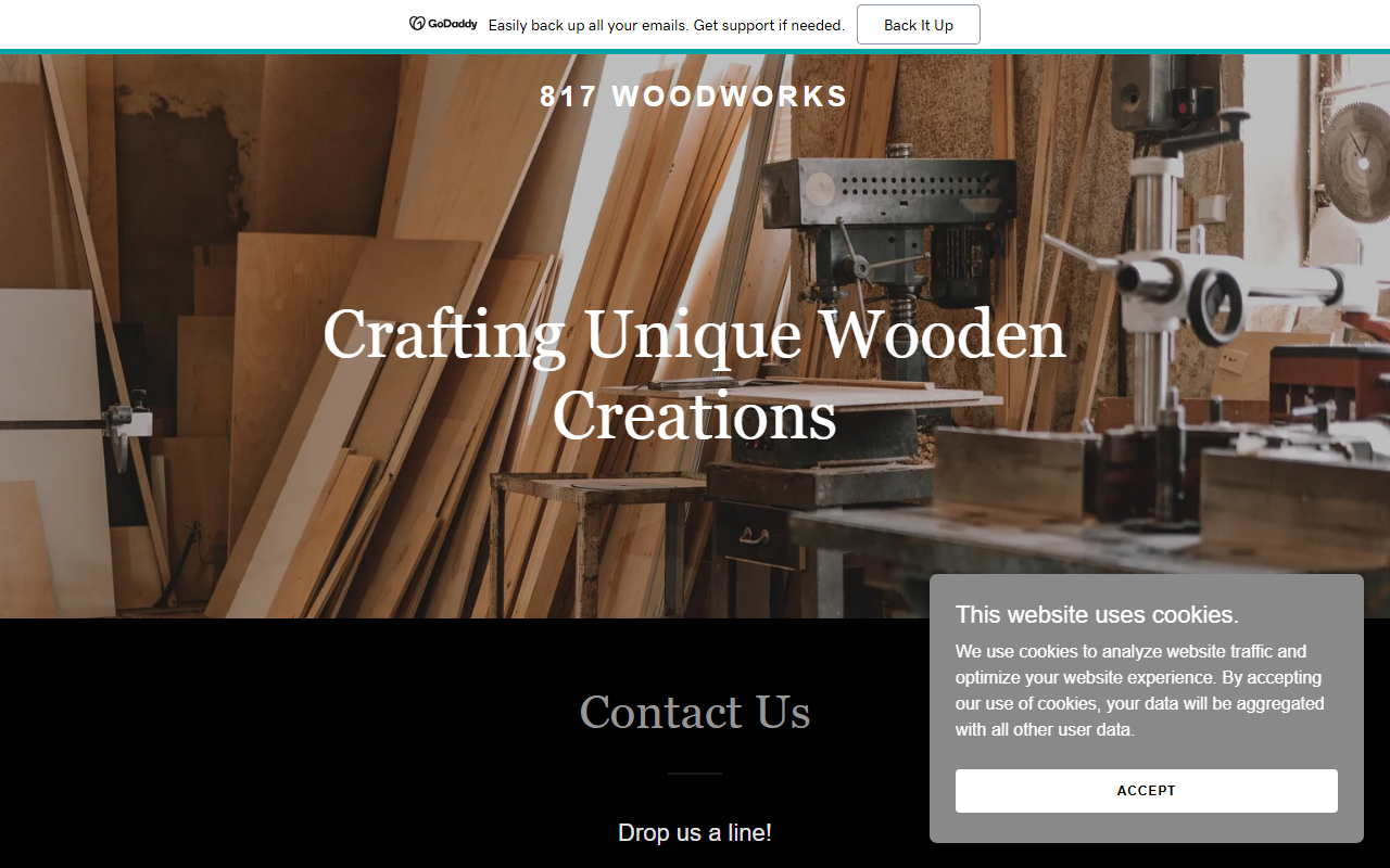 817woodworks.com screenshot