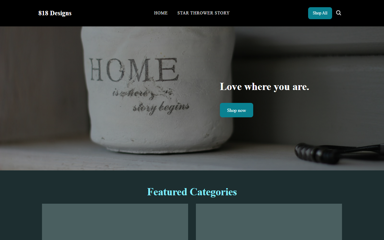 818-designs.com screenshot