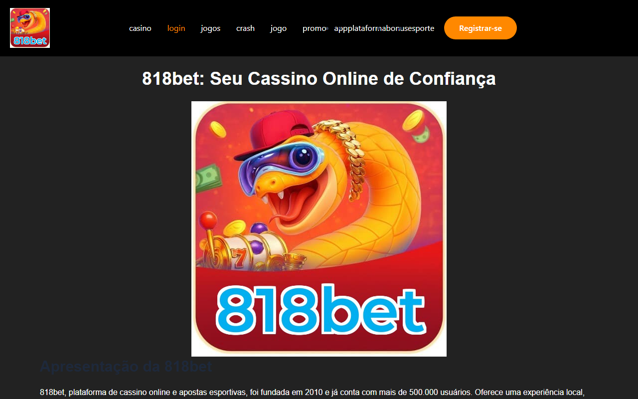 818bet-jogoapp.com screenshot
