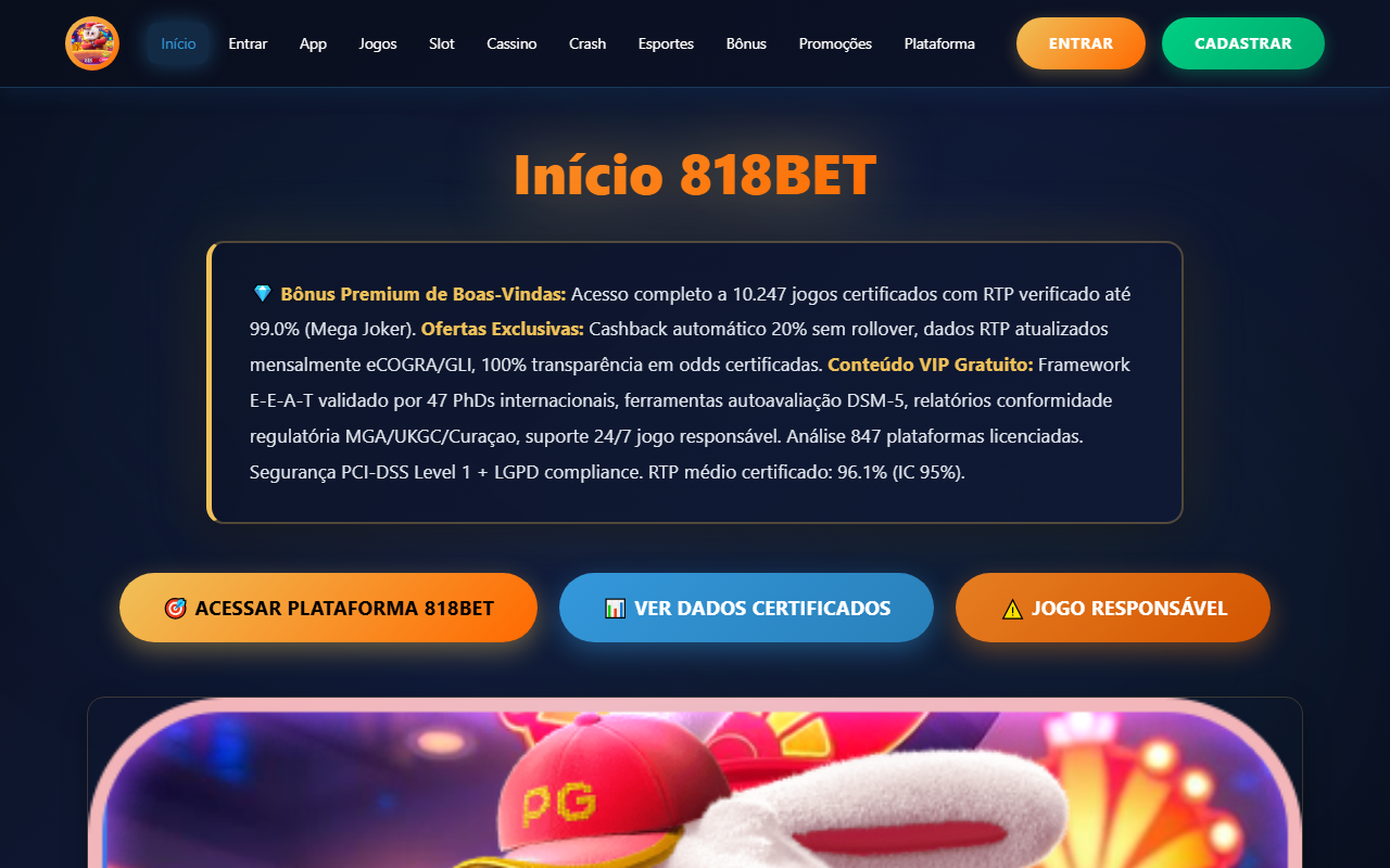 818betbrazil.com screenshot
