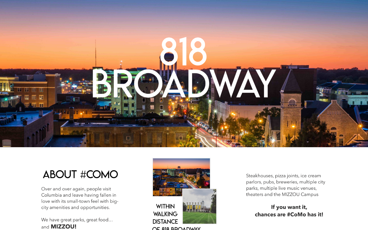 818broadway.com screenshot