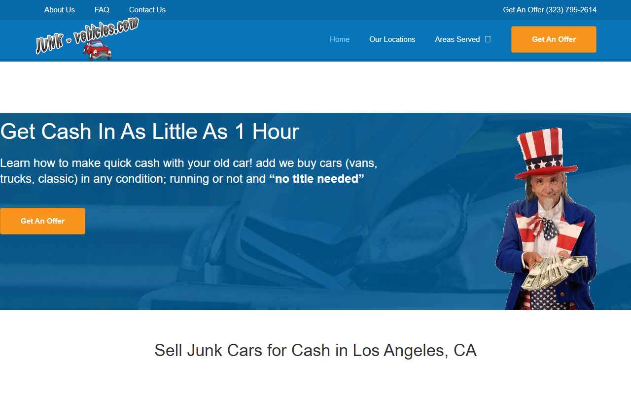 818carscash.com screenshot