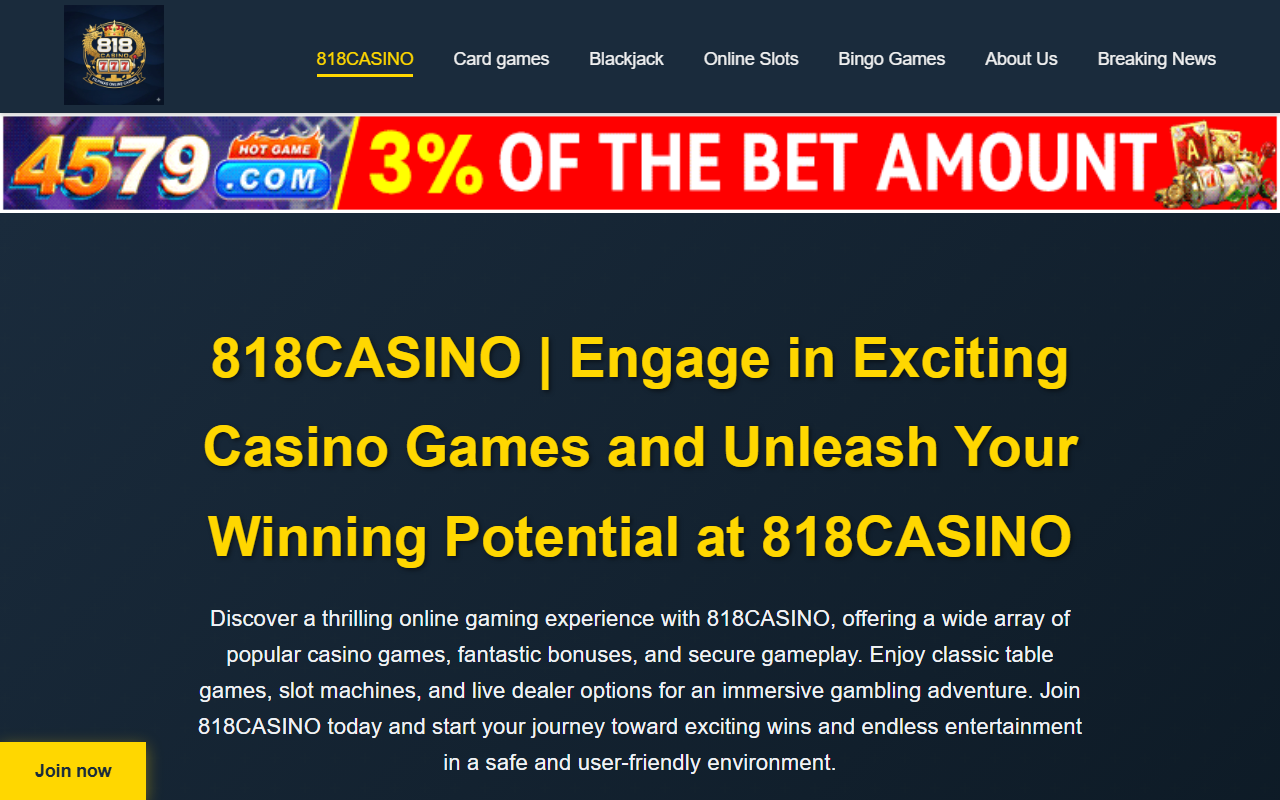 818casinocom.com screenshot