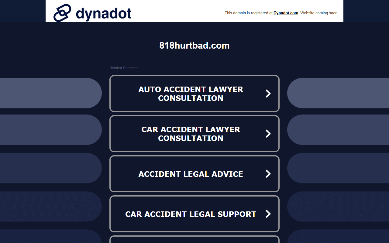 818hurtbad.com screenshot