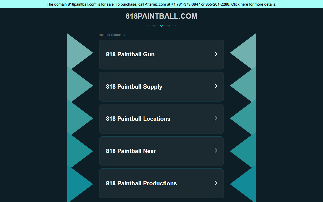 818paintball.com screenshot