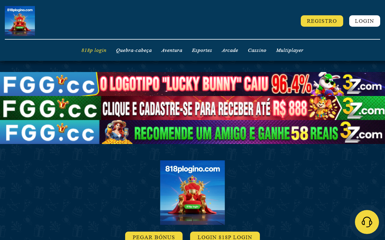 818plogino.com screenshot