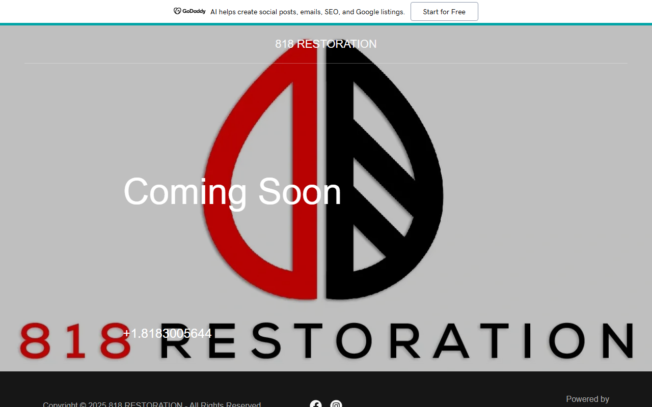 818restoration.com screenshot