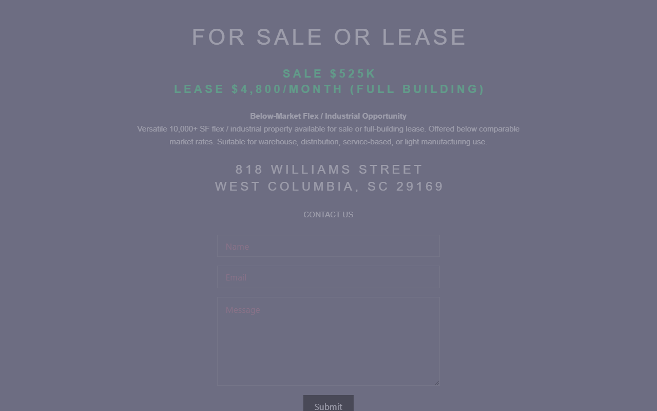 818williams.com screenshot