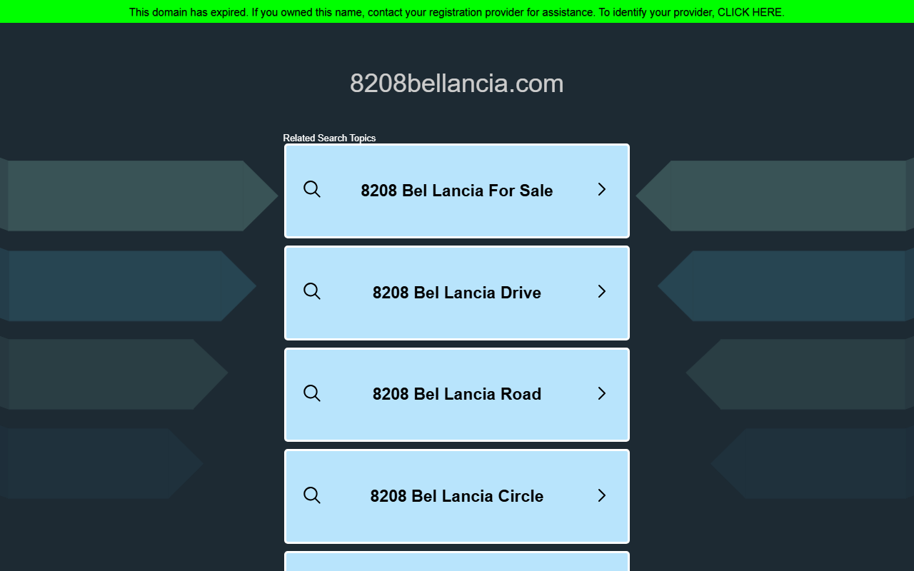 8208bellancia.com screenshot