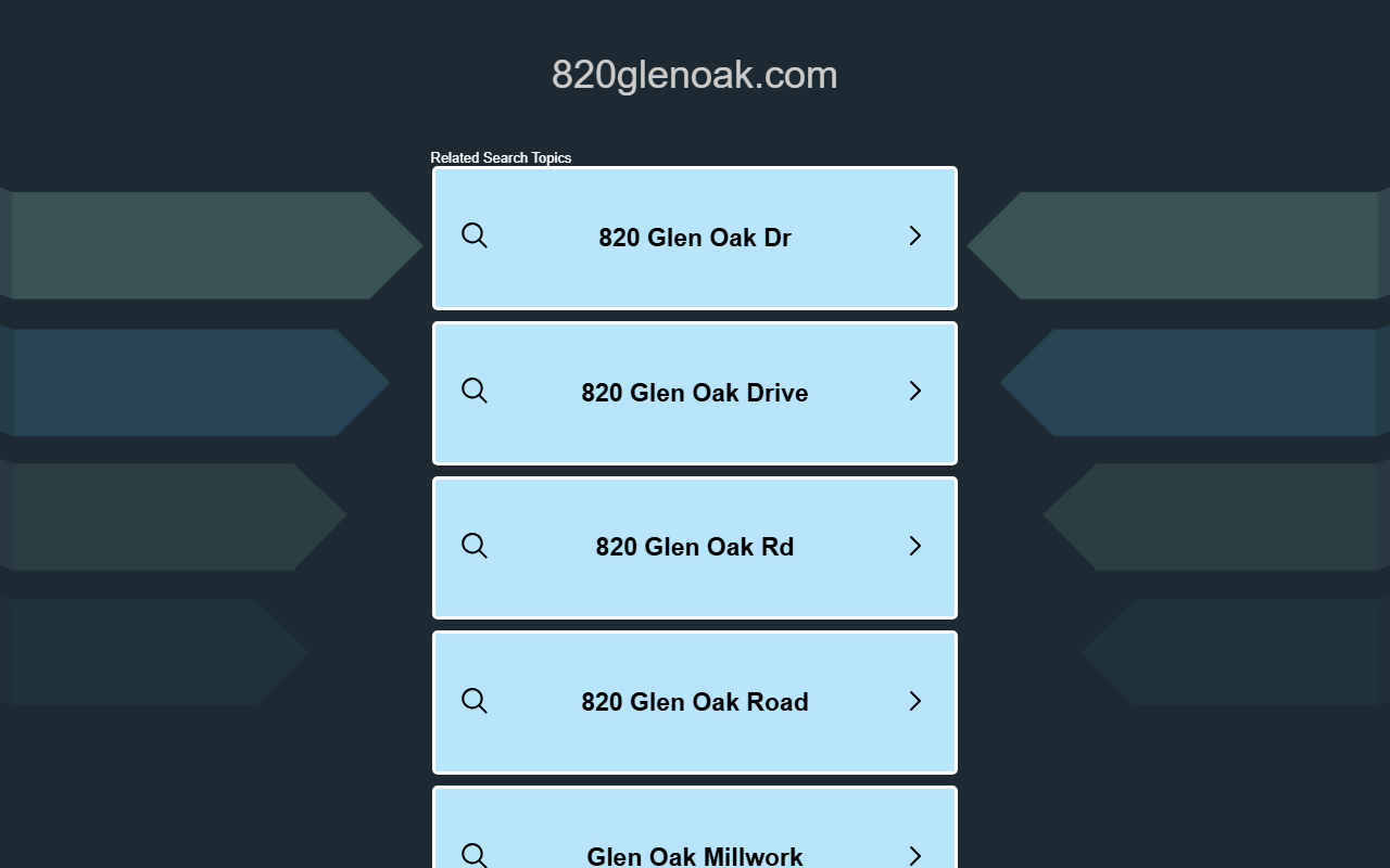 820glenoak.com screenshot