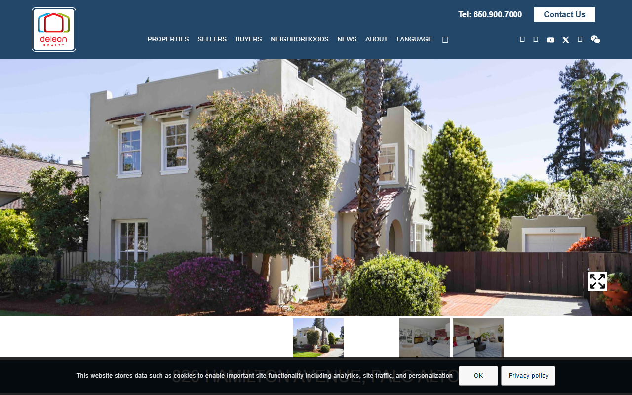 820hamilton.com screenshot