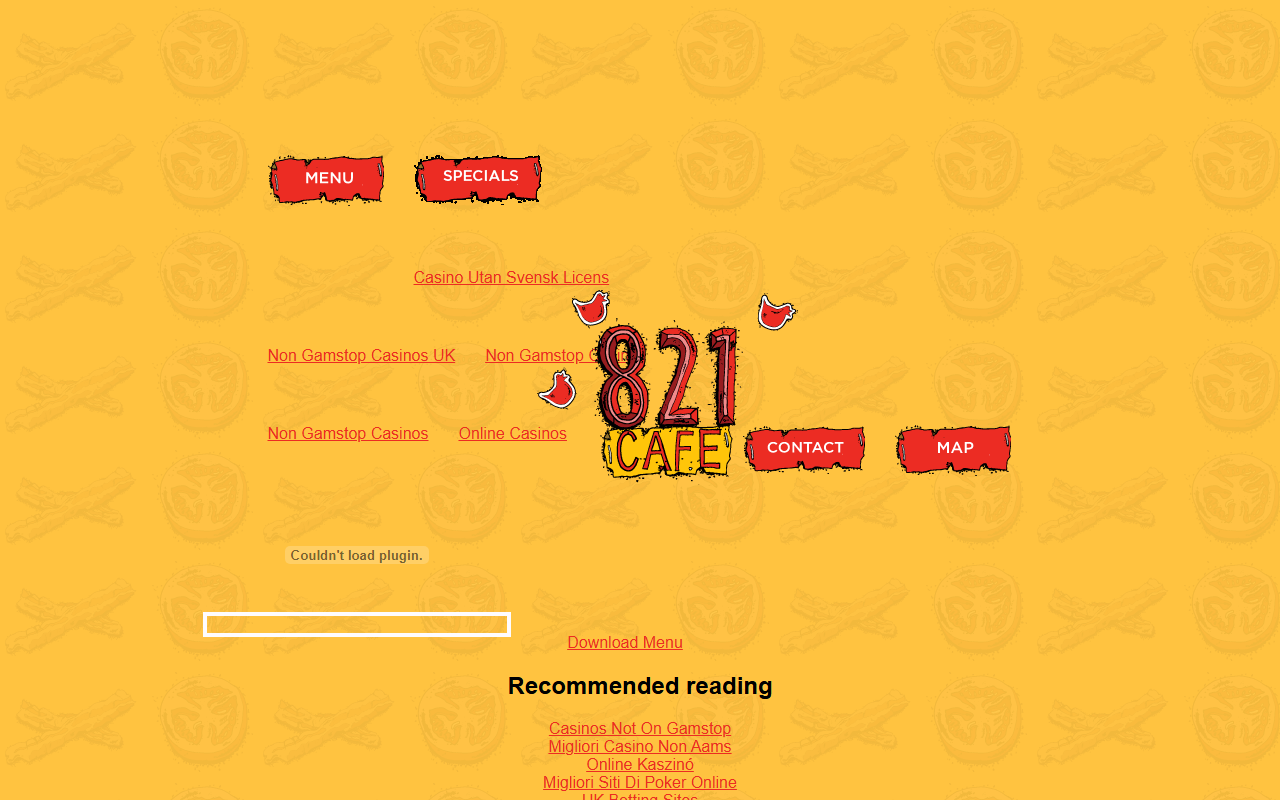 821caferva.com screenshot