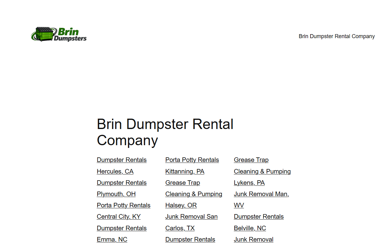 821junk-removal.com screenshot