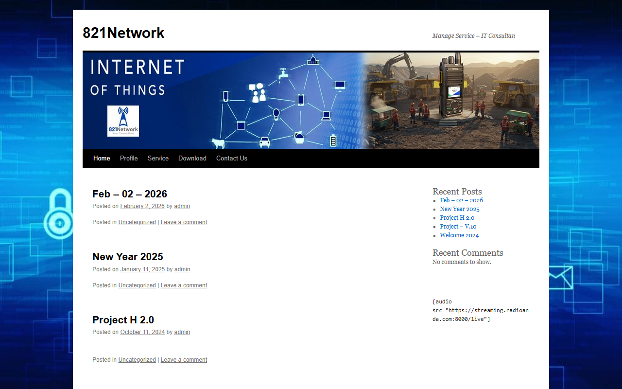 821network.com screenshot