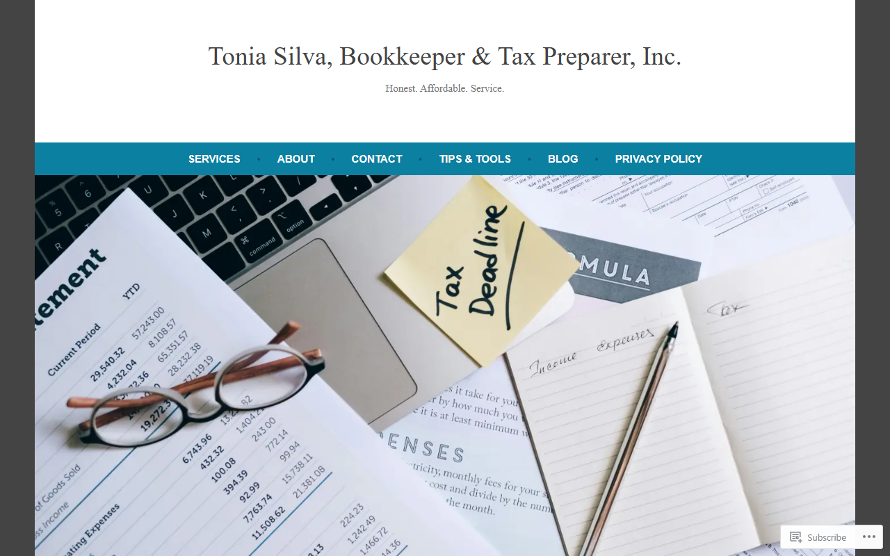 825accountants.com screenshot
