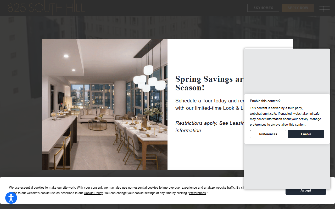 825southhill.com screenshot