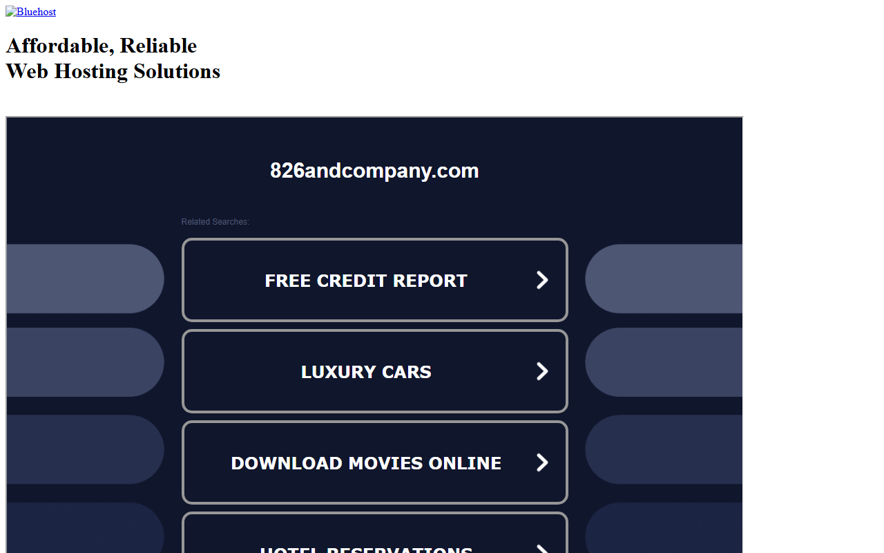 826andcompany.com screenshot