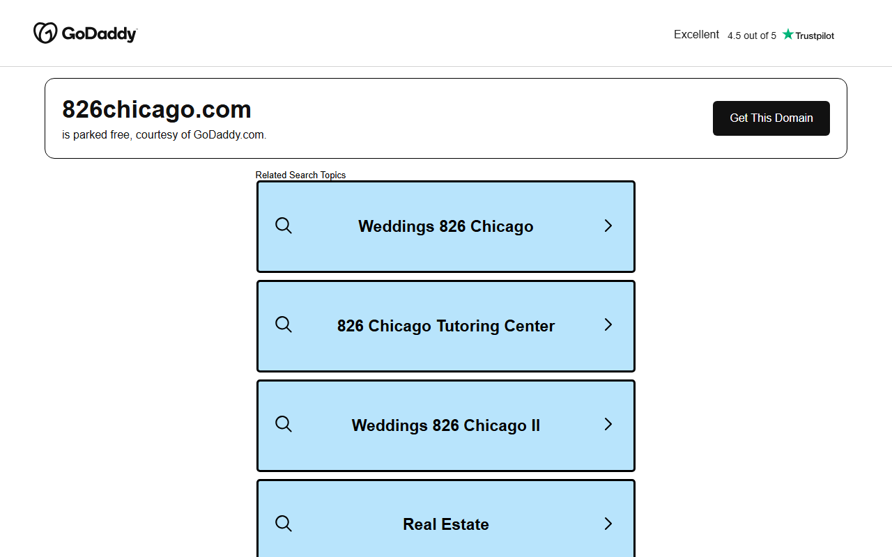 826chicago.com screenshot