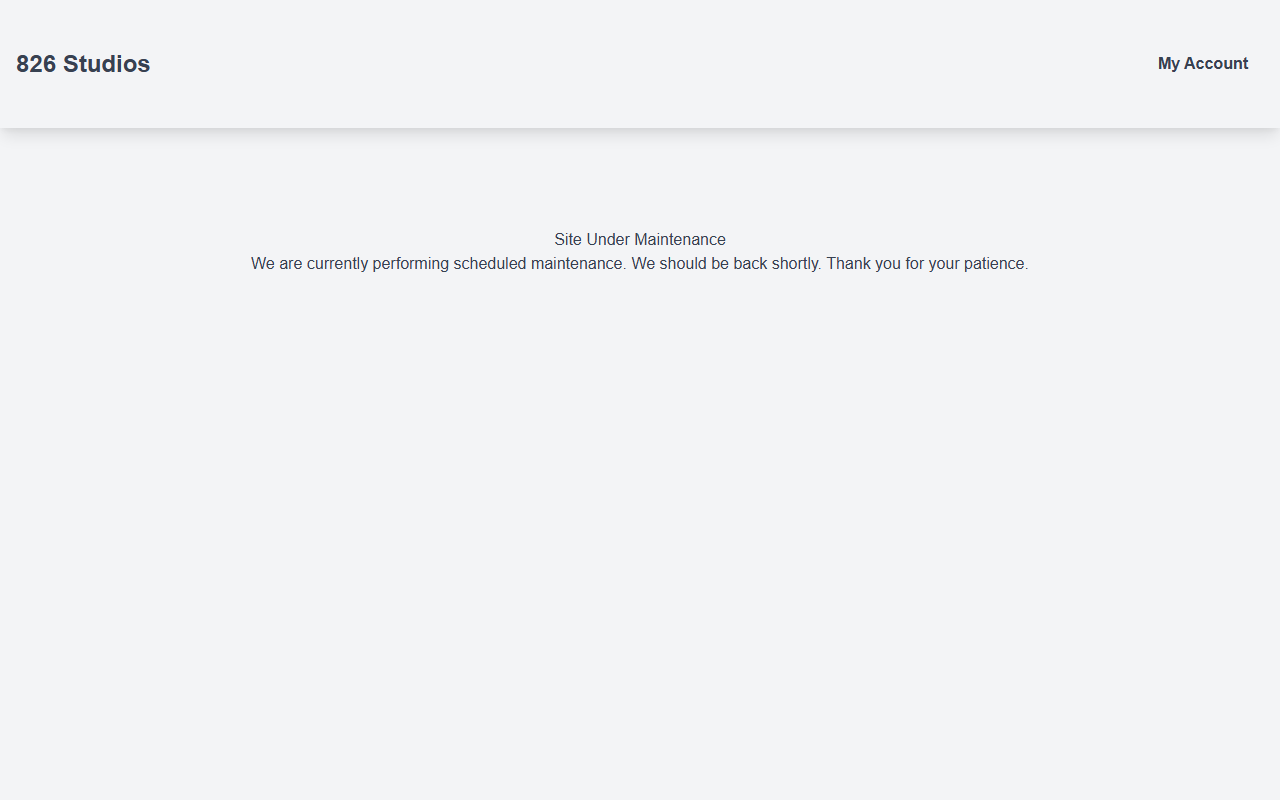 826studios.com screenshot