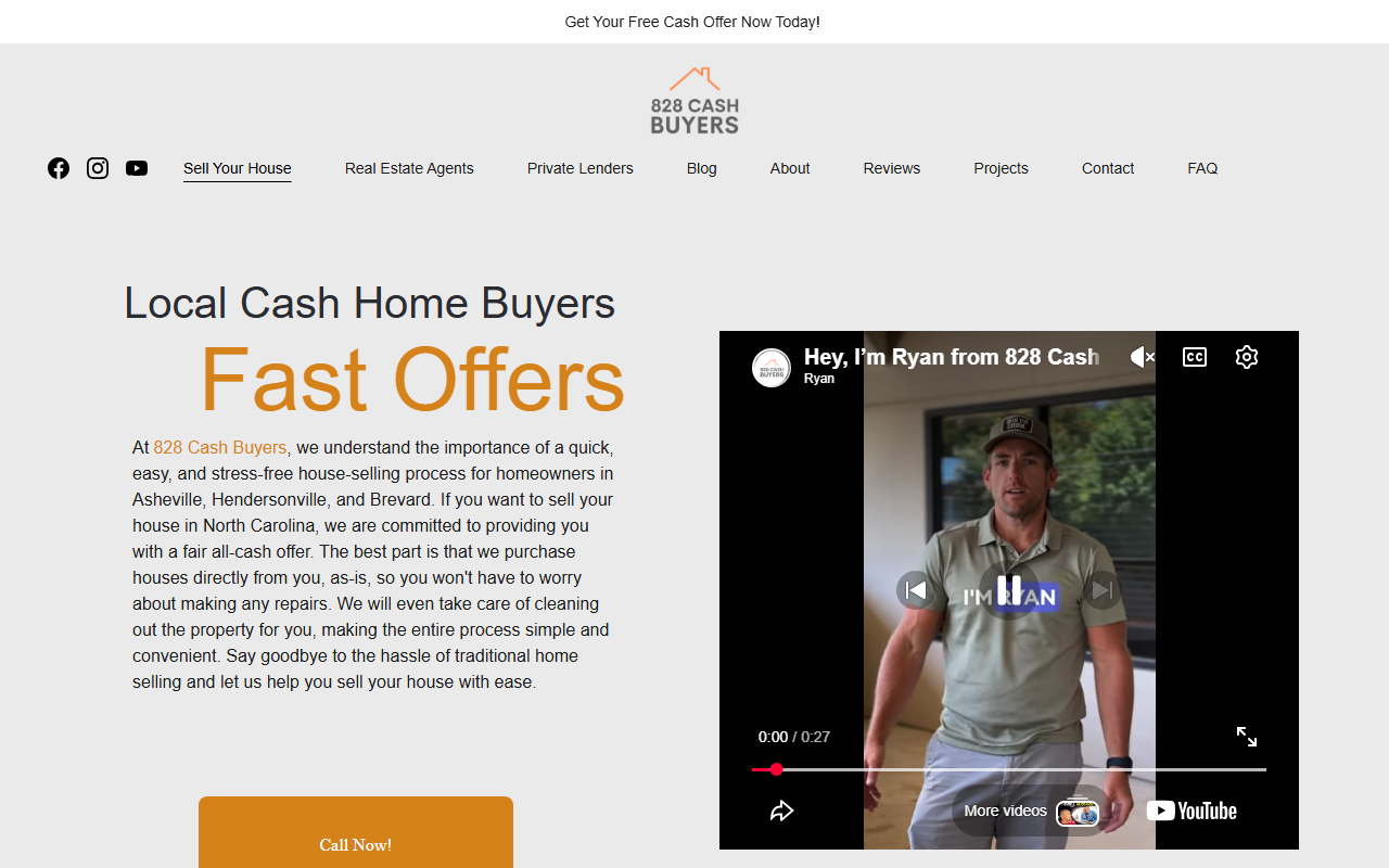 828cashbuyers.com screenshot