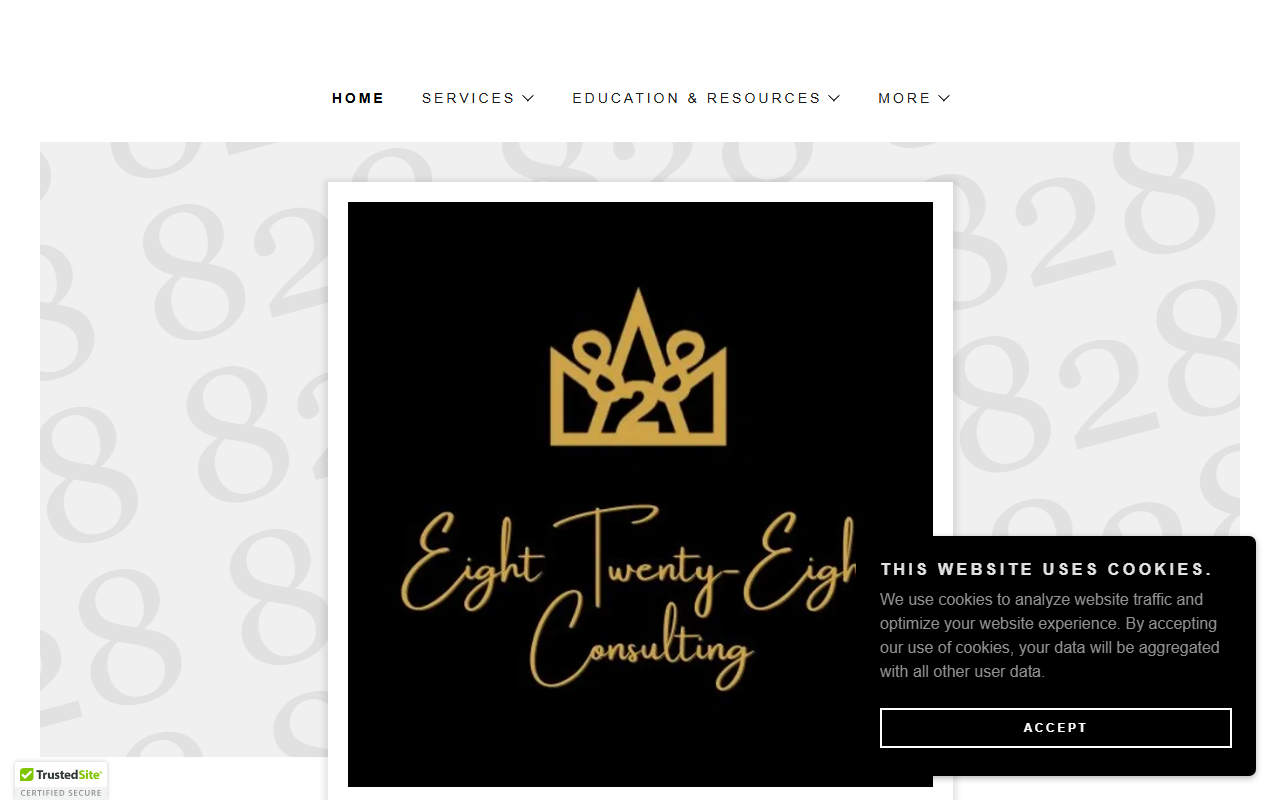 828consultingllc.com screenshot