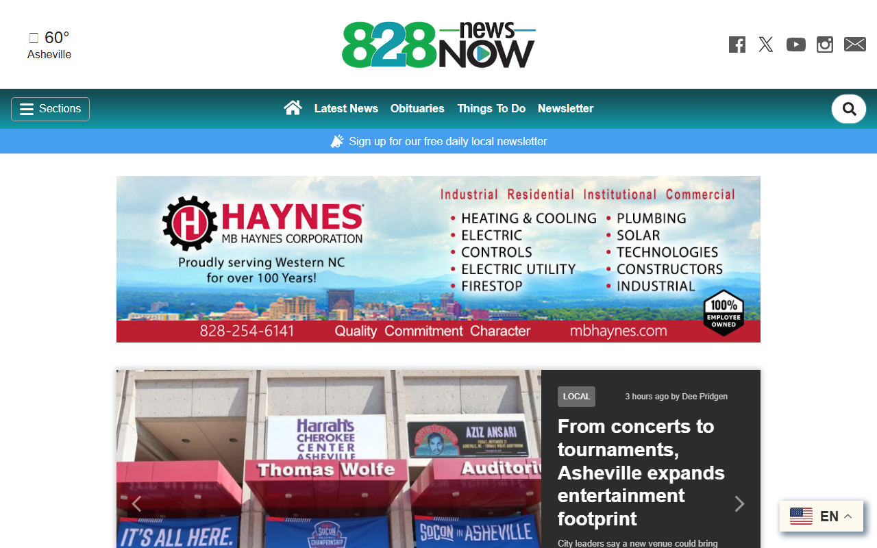 828newsnow.com screenshot