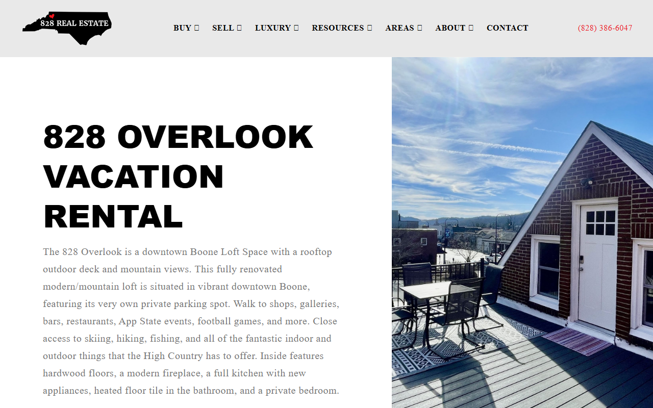 828overlook.com screenshot