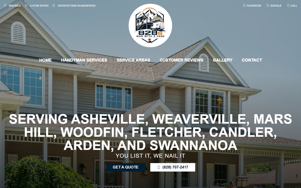 828smanwithahand.com screenshot