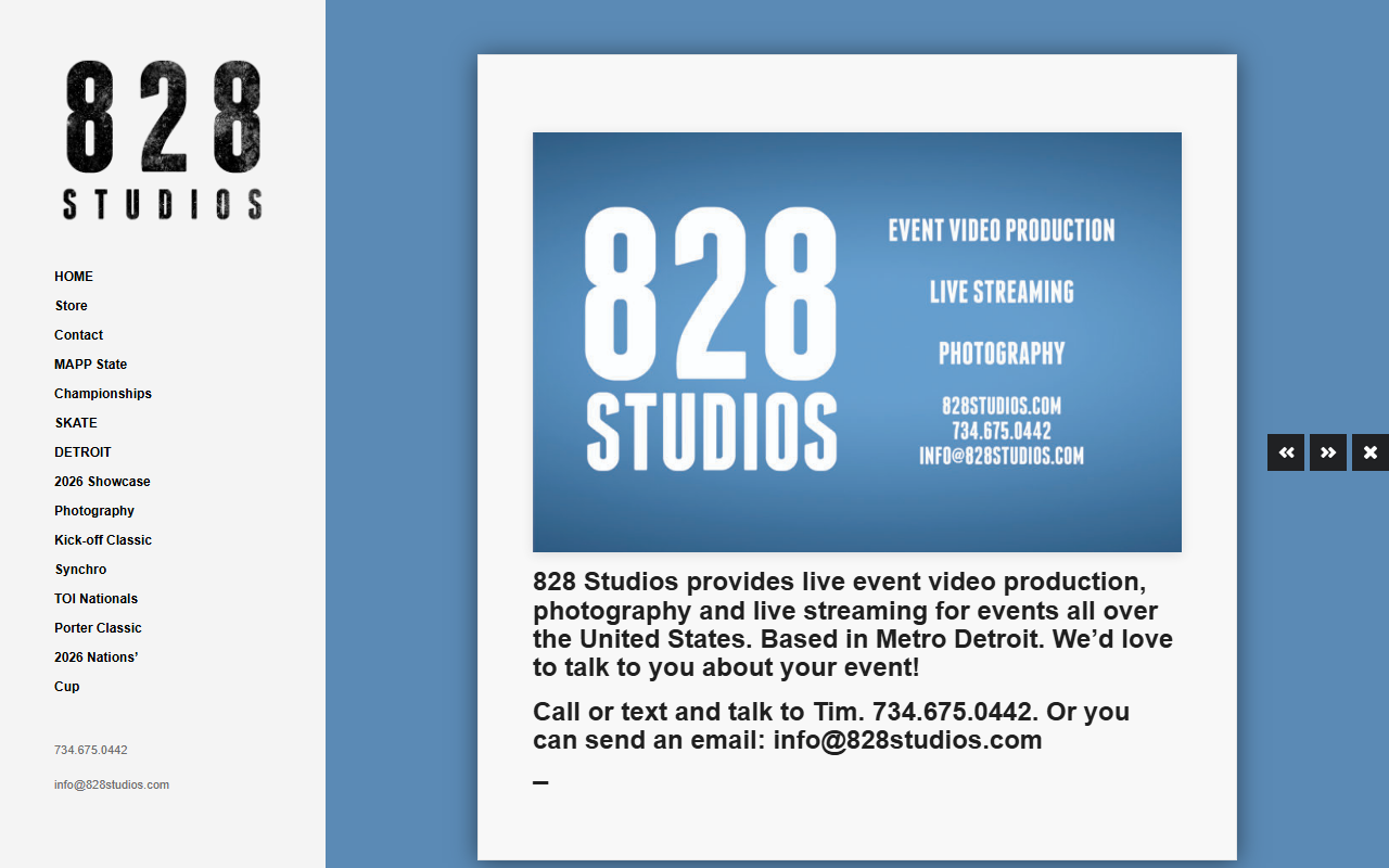 828studios.com screenshot