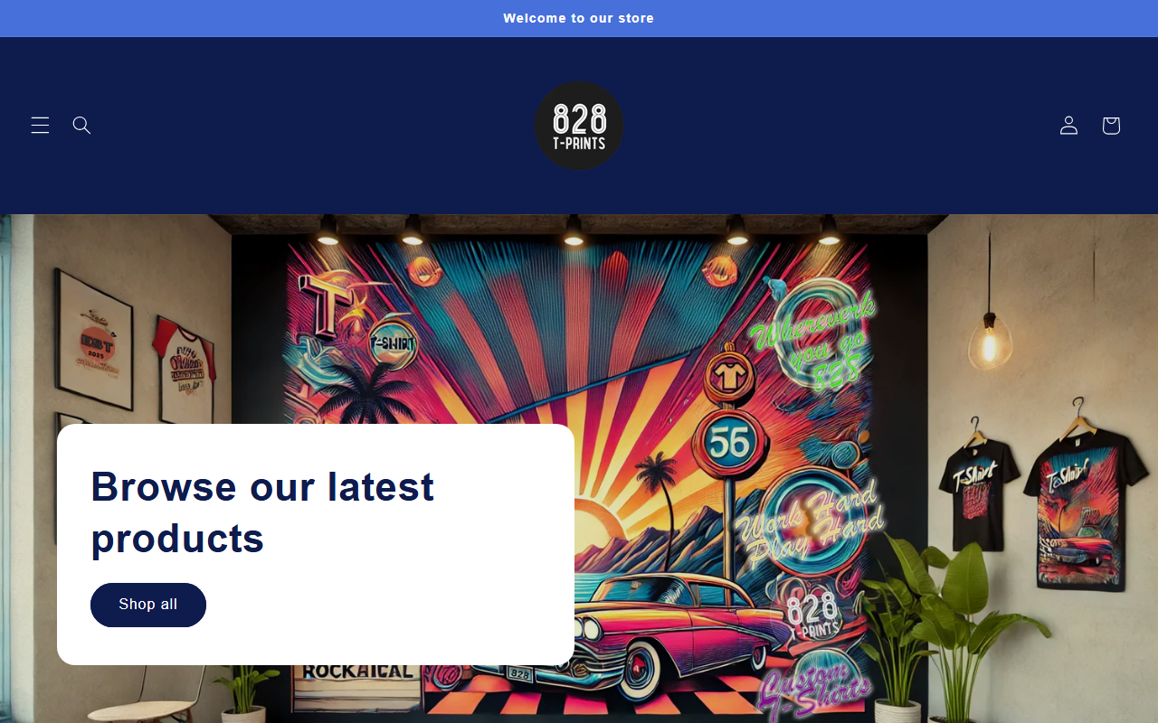 828t-prints.com screenshot