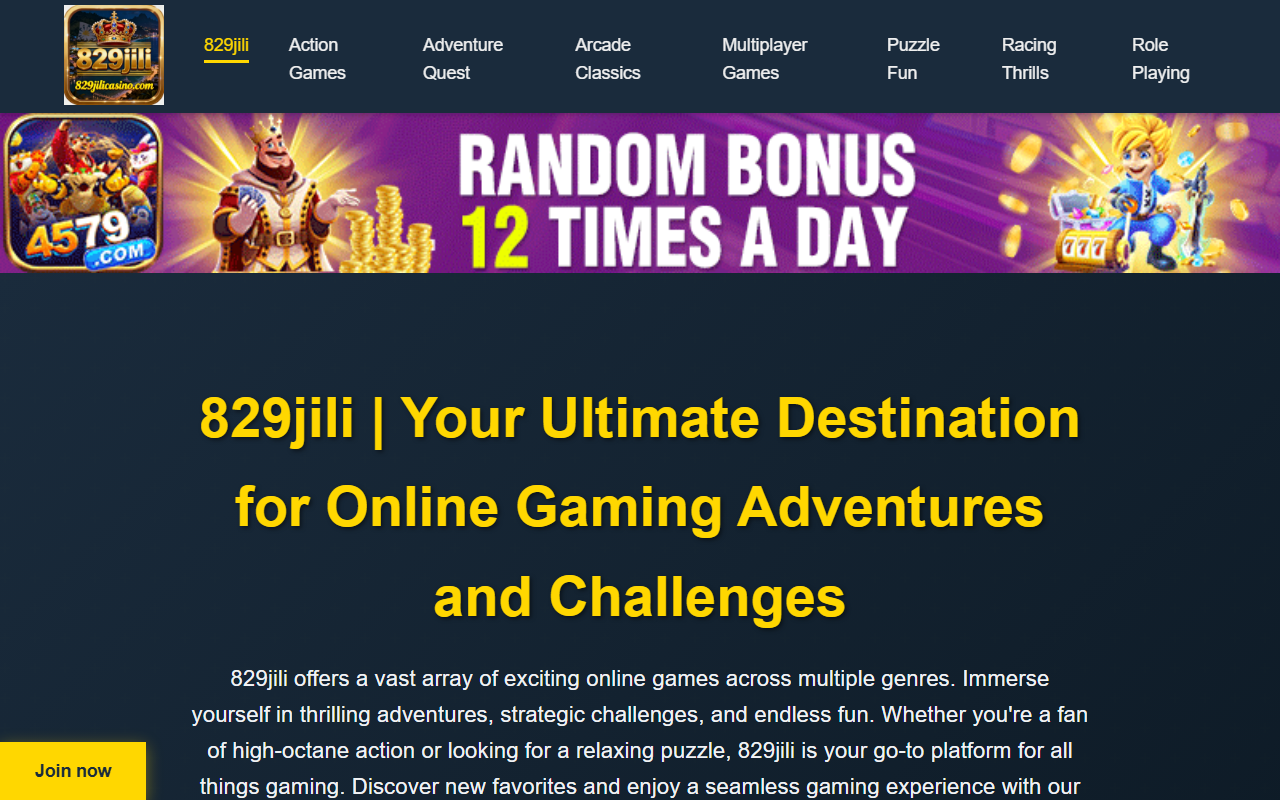829jilicasino.com screenshot