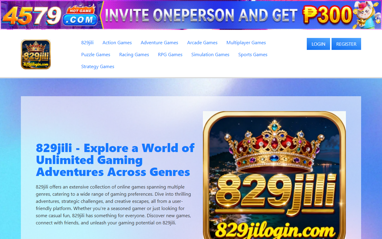 829jililogin.com screenshot
