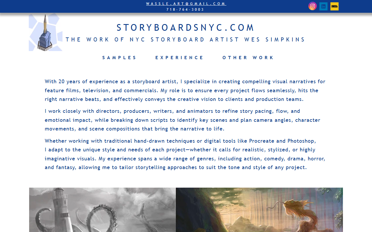 829storyboards.com screenshot