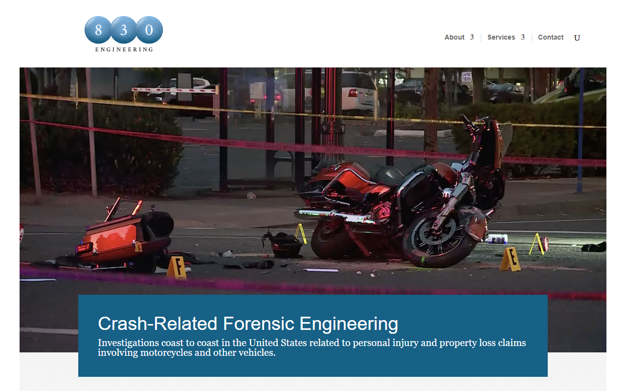 830engineering.com screenshot