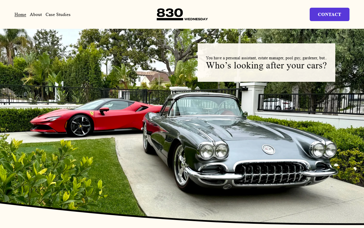 830wednesday.com screenshot