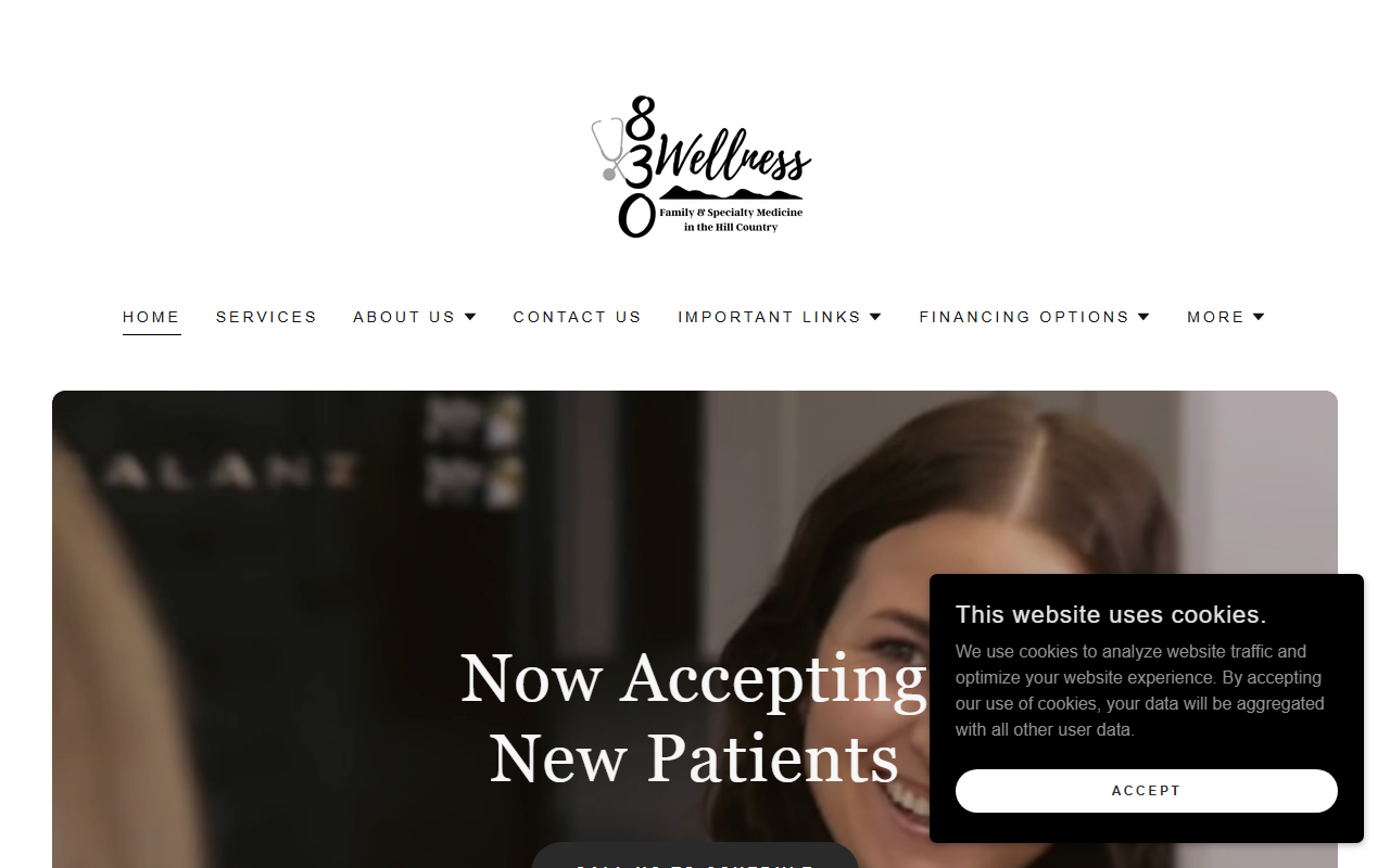 830wellness.com screenshot