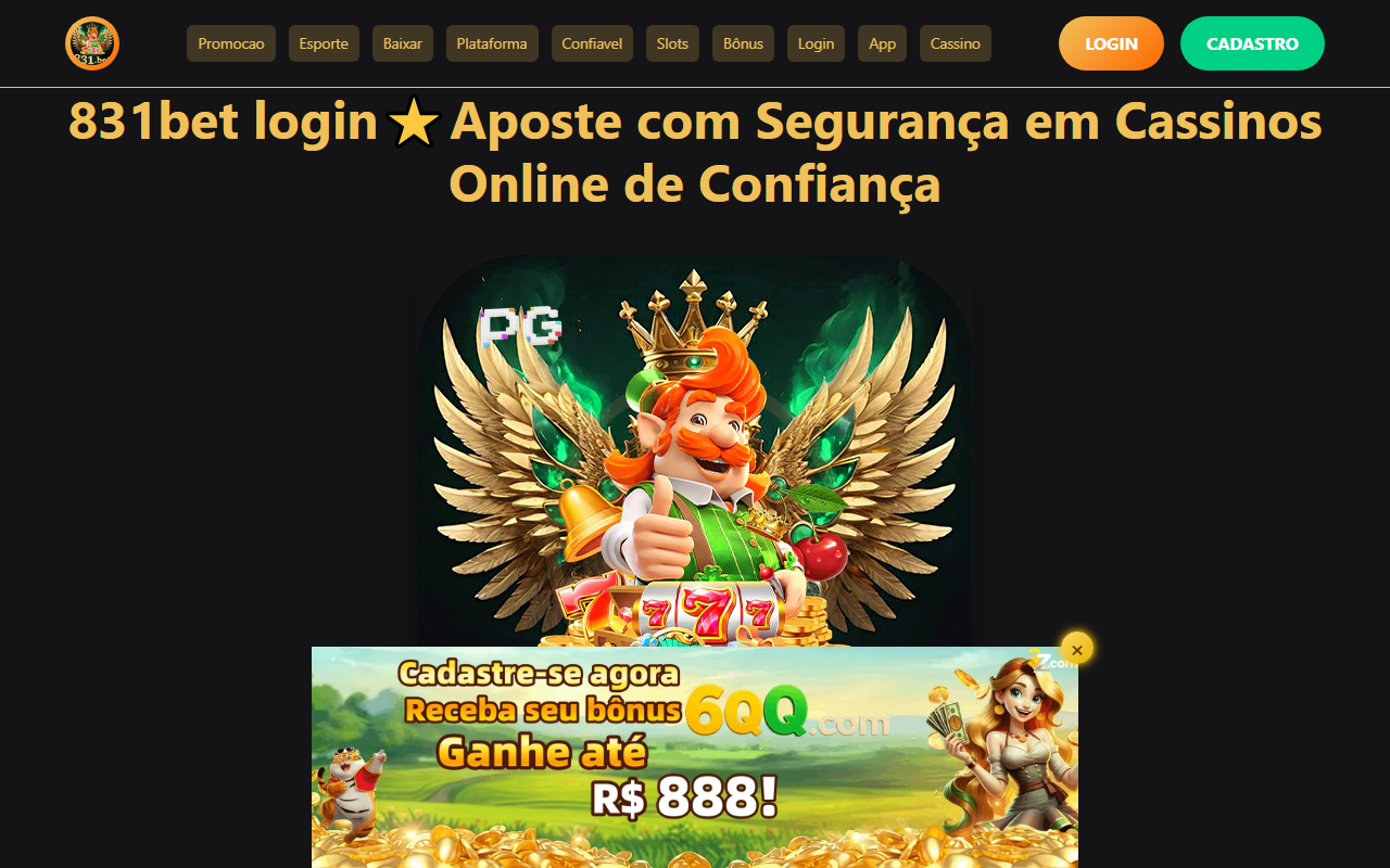 831betlogin.com screenshot