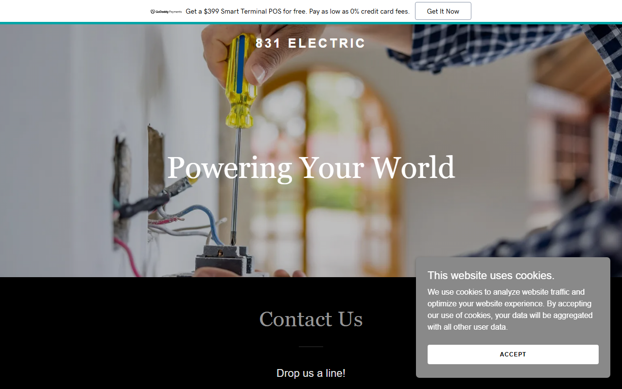 831electric.com screenshot