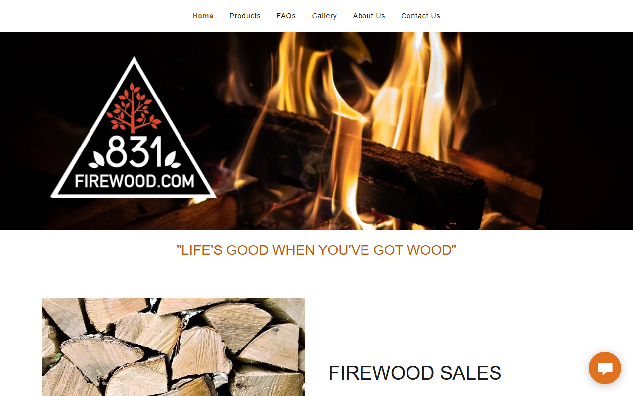 831firewood.com screenshot