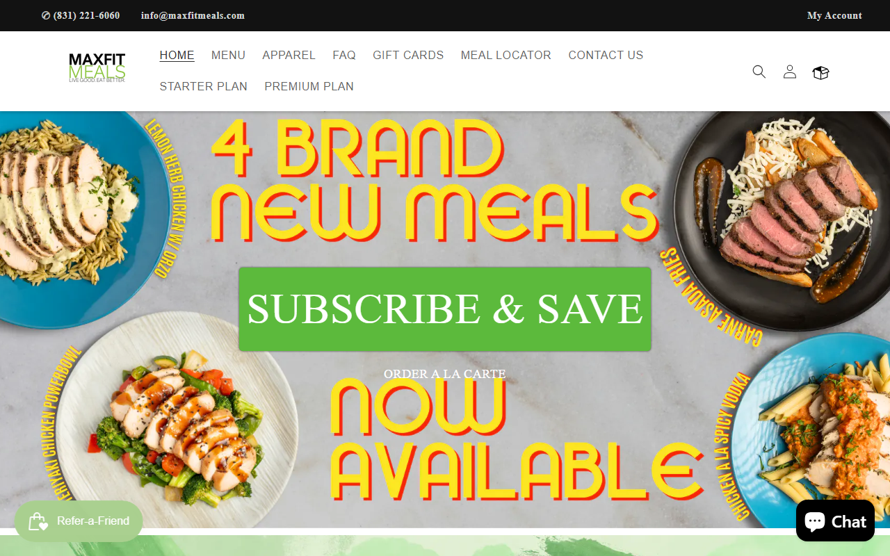 831mealprep.com screenshot
